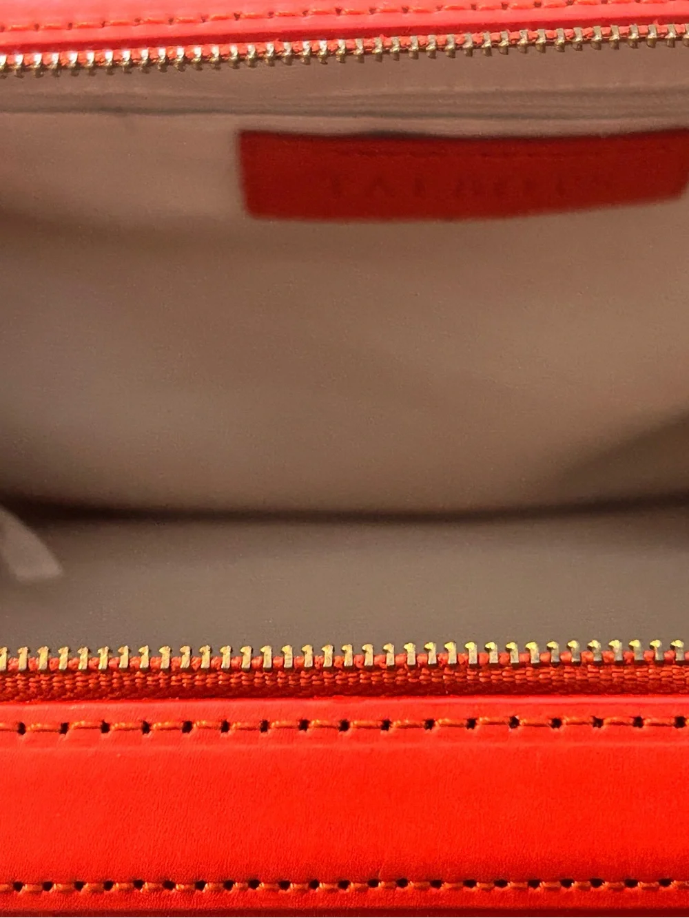 Talbots Red Leather Top-Handle Satchel